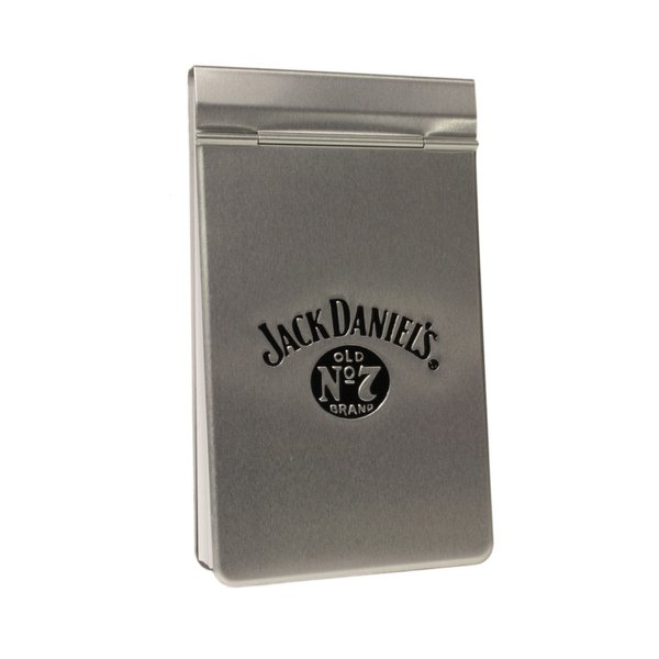 Jack Daniel's metal notepad