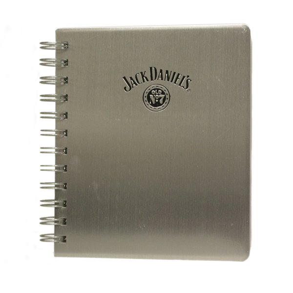Jack Daniel's wirebound notebook