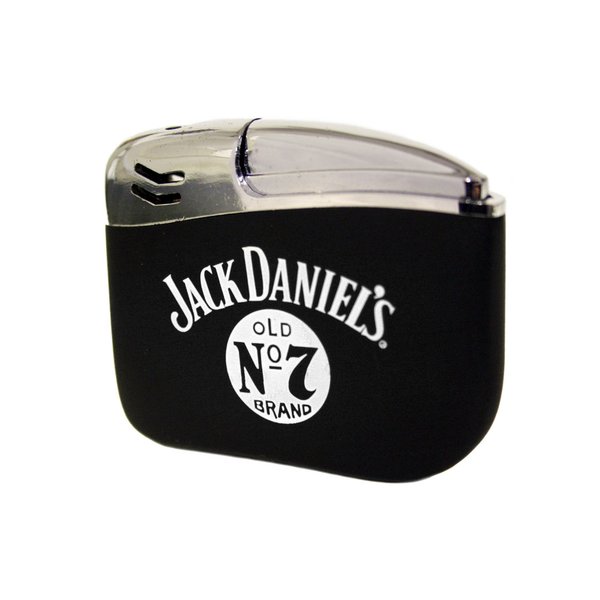 Jack Daniel's matte black electronic gas lighter