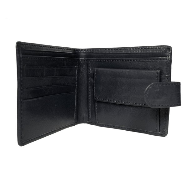 Quality black leather Spitfire wallet