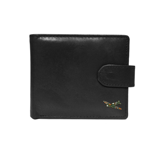 Quality black leather Spitfire wallet