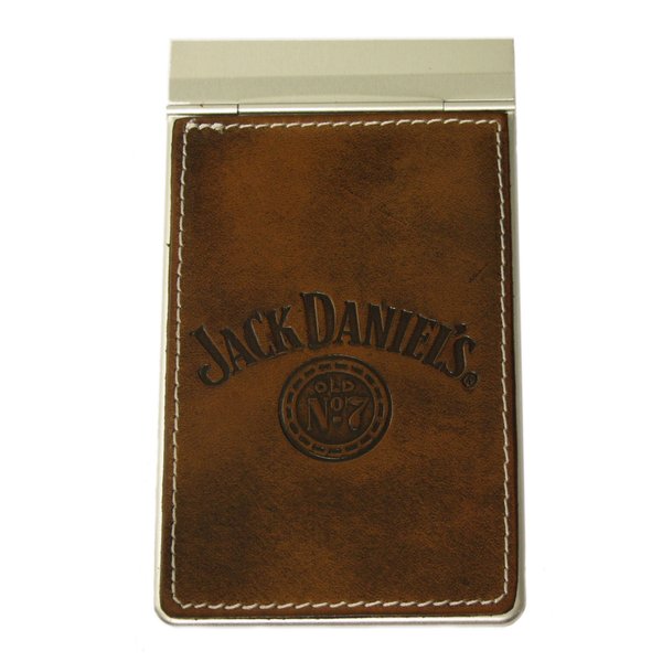 Jack Daniel's Western leather notepad